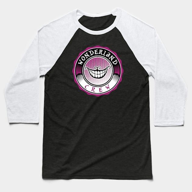 Wonderland Crew Logo Baseball T-Shirt by Main Street Magic